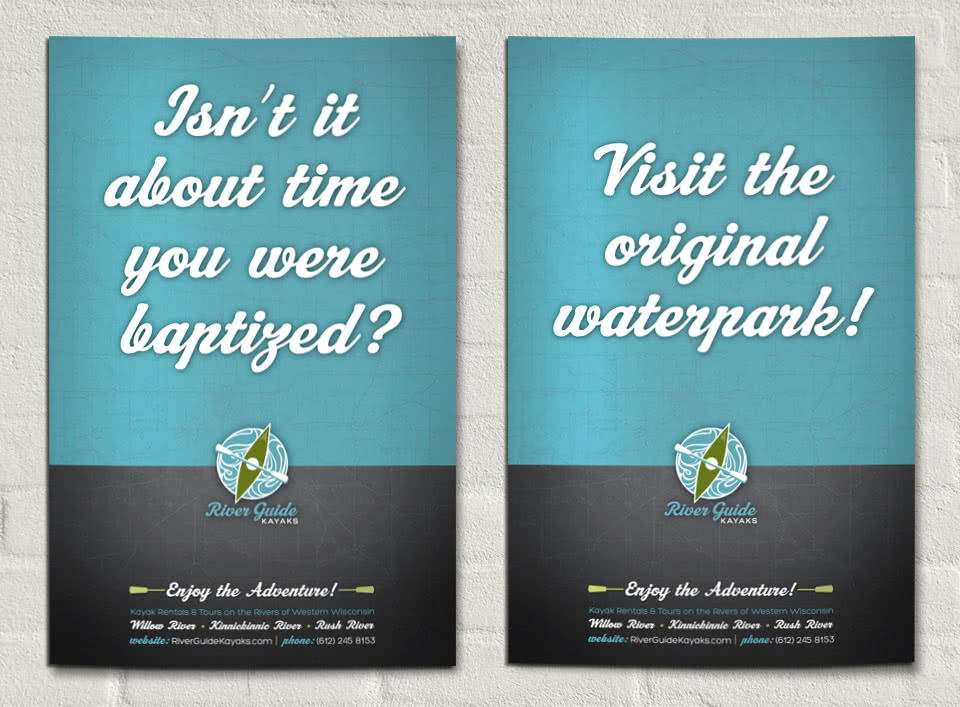 River Guide Kayaks Posters