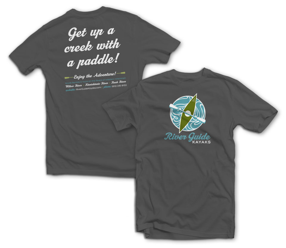 River Guide Kayaks T-Shirts