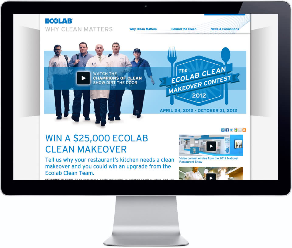 Ecolab Clean Makeover Contest